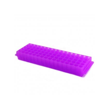 Scientific Specialties Micro-Tube Rack, Violet, 5/PK 164003